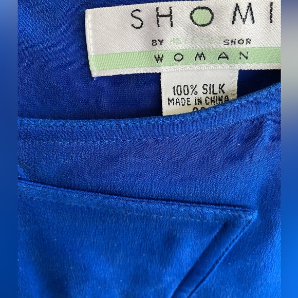 NWOT SHOMI BY SNOR SILK DRESS - Picture 3 of 8